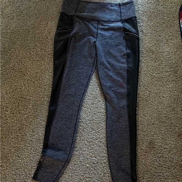 Athleta Pants - Athleta Black and Gray